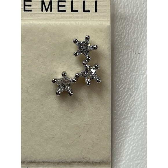 Disney Parks Cecilie Melli Stars Earrings Made with Crystals Designed Norway NEW - Picture 16 of 16